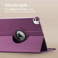 imoshion 360° drehbare Klapphülle Apple iPad Pro 12.9 (2022) / Pro 12.9 (2021) / Pro 12.9 (2020) - Violett
