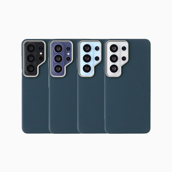 Accezz Mesh Backcover mit MagSafe Samsung Galaxy S26 Ultra - Dunkelblau