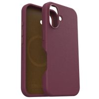 OtterBox Symmetry Cactus Leder Back Cover MagSafe Apple iPhone 16 - Maroon Bells