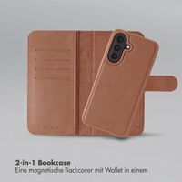 Selencia Olyn Abnehmbare Bookcase mit MagSafe Samsung Galaxy A57 (5G) - Braun