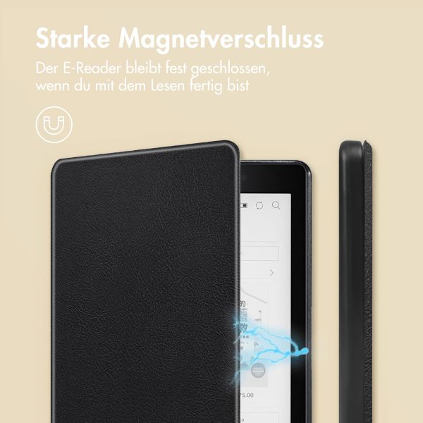 imoshion Slim Hard Case Klapphülle Kobo Aura One - Schwarz