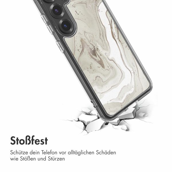 imoshion Design Hülle Samsung Galaxy S25 - Sandy Marble