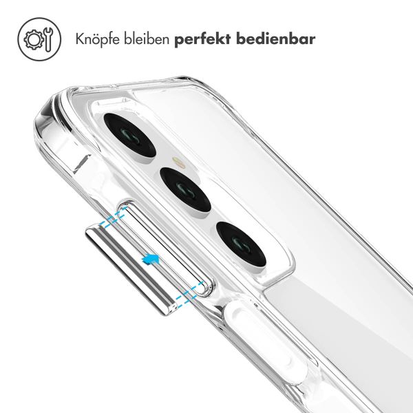 imoshion Rugged Air Case für das Samsung Galaxy A26 / A16 (5G) - Transparent