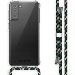 imoshion Backcover mit Band Samsung Galaxy S21 FE - Green Multi Color