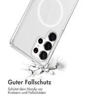 imoshion Sparkle Back Cover mit MagSafe Samsung Galaxy S25 Ultra - Glitzer Transparent