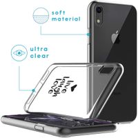 imoshion Design Hülle iPhone Xr - Live Laugh Love - Schwarz