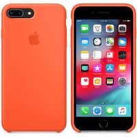 Apple Silikon-Case für das Apple iPhone 8 Plus / 7 Plus - Spicy Orange