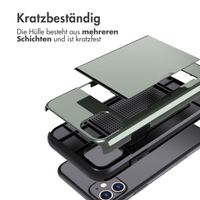 imoshion Backcover mit Kartenfach Apple iPhone 11 - Dunkelgrün