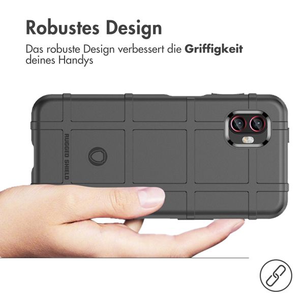 imoshion Rugged Shield Backcover für das Samsung Galaxy Xcover 6 Pro - Schwarz