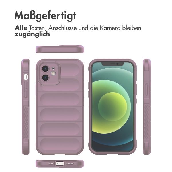 imoshion EasyGrip Back Cover für das iPhone 12 - Violett