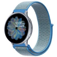 imoshion Nylonarmband für das  Samsung Galaxy Watch 4 / 5 / 6 / 7 / FE (20 mm) - Blau