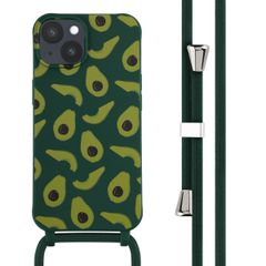 imoshion SilikonHülle design mit Band Apple iPhone 14 - Avocado Green
