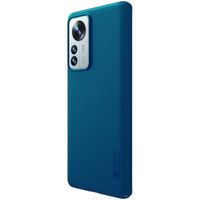 Nillkin Super Frosted Shield Case für das Xiaomi 12 Pro - Blau