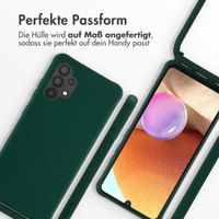 imoshion SilikonHülle mit Band Samsung Galaxy A32 (4G) - Dunkelgrün