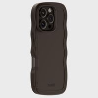 Holdit Wavy Case für das Apple iPhone 16 Pro Max - Chocolate