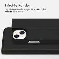 Accezz Premium Leather Slim Klapphülle Apple iPhone 13 - Schwarz