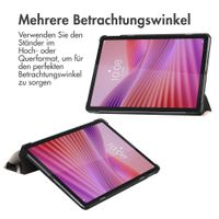 imoshion Design Trifold Klaphülle Lenovo Tab (2025) - Leopard