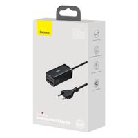 Baseus GaN3 Pro | Desktop-Schnellladegerät - 100 Watt