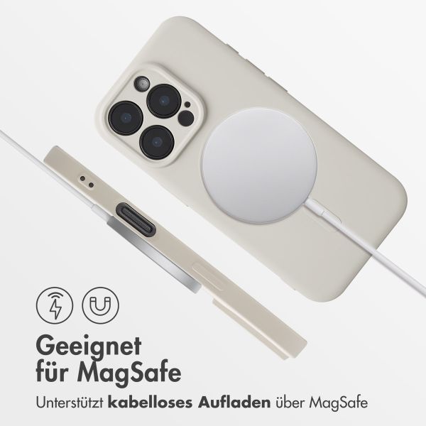 imoshion Color Back Cover mit MagSafe für das Apple iPhone 16 Pro - Beige