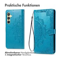 imoshion Mandala Klapphülle Samsung Galaxy S24 Plus - Türkis