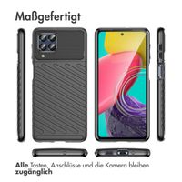 imoshion Thunder Backcover für das Samsung Galaxy M53 - Schwarz