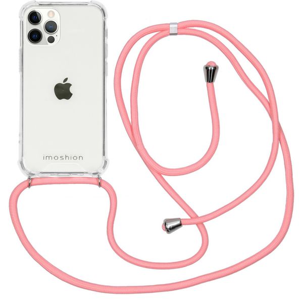 imoshion Backcover mit Band iPhone 12 (Pro) - Rosa