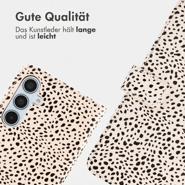 imoshion Design Klapphülle Samsung Galaxy A35 - Desert Dots