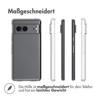 Accezz TPU Clear Cover für das Google Pixel 7 - Transparent