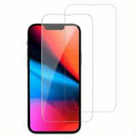 Accezz Displayschutz 2er-pack aus gehärtetem Glas Apple iPhone 13 Pro Max / 14 Plus