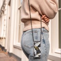 imoshion Design Hülle mit Band für das Samsung Galaxy A40 - Glamour Botanic