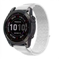 imoshion QuickFit® Nylon Armband -   Garmin 20 mm Anschluss - Größe L/XL - Weiß