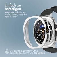 imoshion Bumper Hard Case für das Samsung Galaxy Watch 8 Classic (46 mm) - Silber