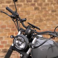 SP Connect Moto Bundle LT mit Universal Interface SPC+ Motorrad-Handyhalterung - Schwarz