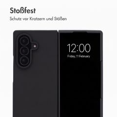 Accezz Liquid Silikoncase Samsung Galaxy Z Fold 8 Ultra - Schwarz