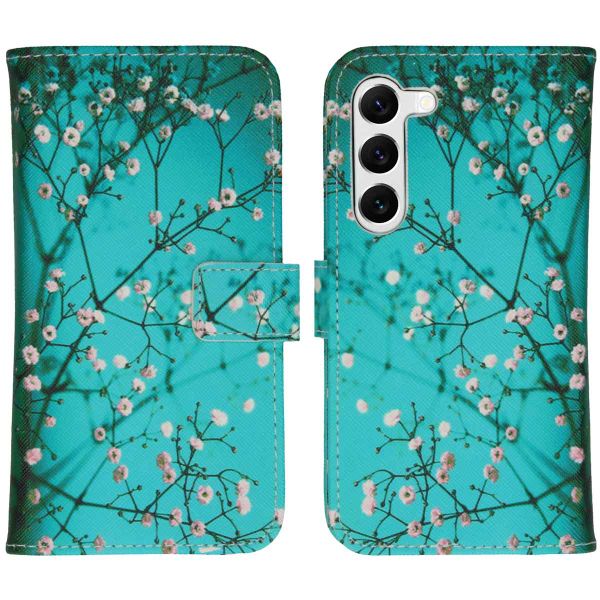 imoshion Design TPU Klapphülle für das Samsung Galaxy S23 - Blossom