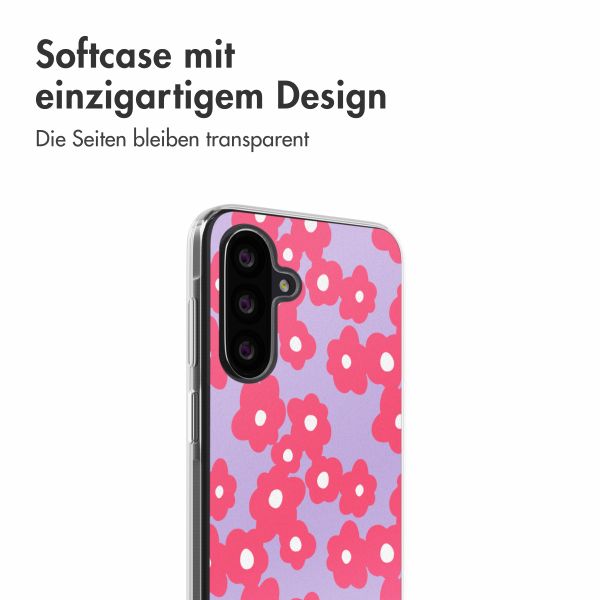 imoshion  Design Hülle für das Samsung Galaxy A26 - Dusty Rose Blossoms