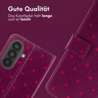 imoshion Design Klapphülle Samsung Galaxy A37 (5G) - Crush Check Coral Dust