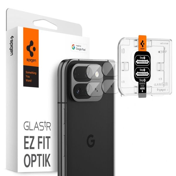 Spigen Glas.tR EZFit Optik Linsen Protektor 2er-Pack für das Google Pixel 9 Pro Fold