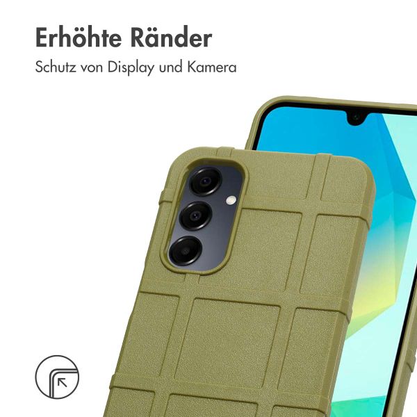 imoshion Rugged Shield Backcover für das Samsung Galaxy A16 5G - Dunkelgrün