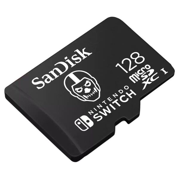 SanDisk microSD für das Nintendo Switch - 128GB - Fortnite Skull Trooper