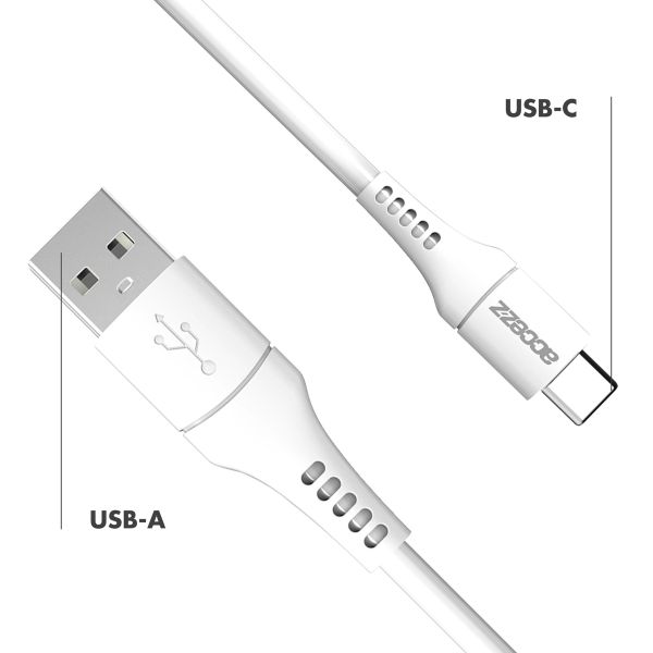 Accezz USB-C- auf USB-Kabel - 2 m -Weiß