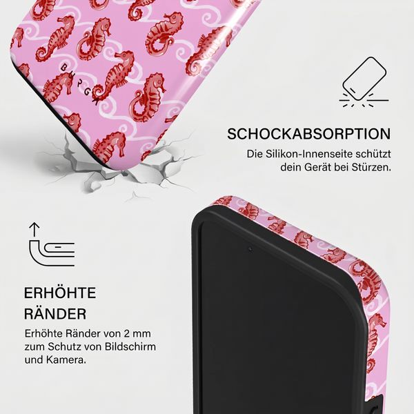 Burga Tough Back Cover MagSafe Apple iPhone 15 - Coral Reef