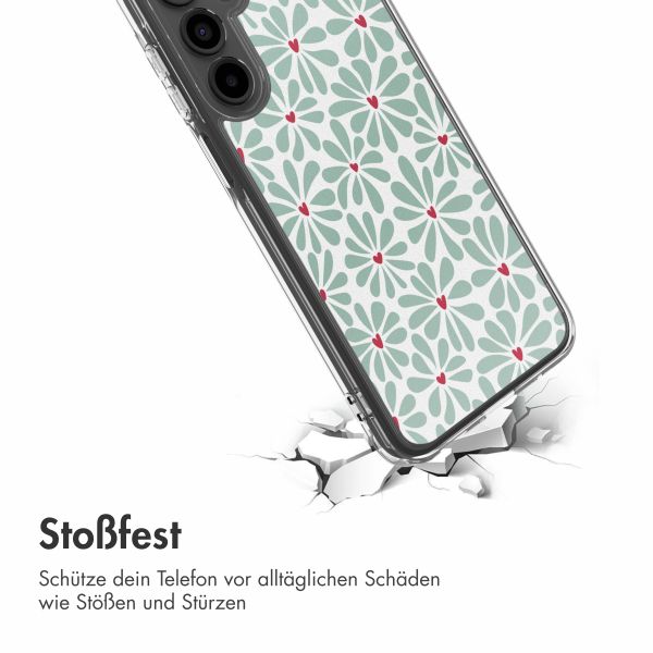 imoshion Design Hülle Samsung Galaxy A16 - Bloom Love Sage Green