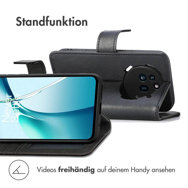 imoshion Luxuriöse Klapphülle Nothing Phone (3a) Pro - Schwarz