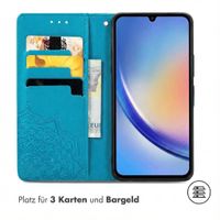 imoshion Mandala Klapphülle Samsung Galaxy A35 - Türkis