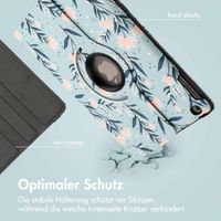 imoshion 360° drehbare Design Klapphülle für das iPad 6 (2018) / iPad 5 (2017) / Air 2 (2014) / Air 1 (2013)- Flowers