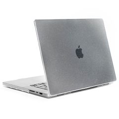 Selencia Glitzer Cover für das MacBook Pro 16 Zoll (2021 / 2023 M3 chip / 2024 M4 chip) - A2485 / A2780 / A2991 / A3186 / A3403 - Transparent