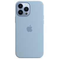 Apple Silikon-Case MagSafe für das iPhone 13 Pro Max - Blue Fog