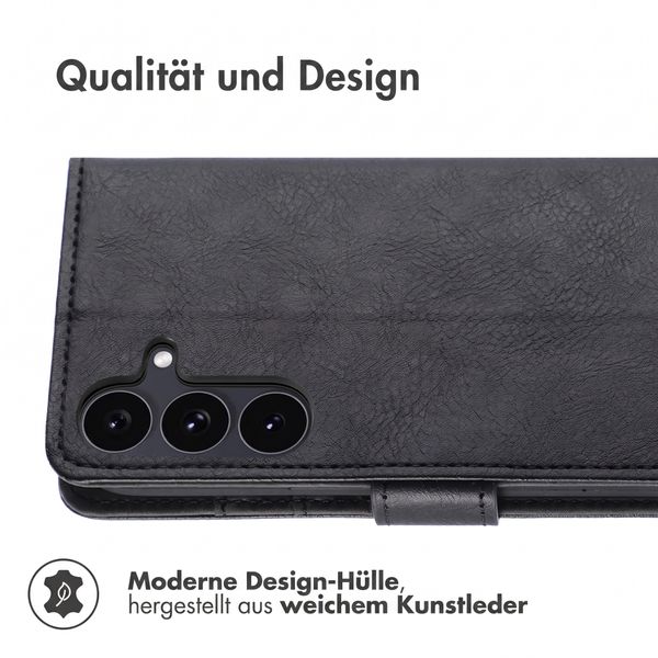 imoshion Luxuriöse Klapphülle Samsung Galaxy S26 FE - Schwarz