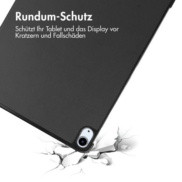 imoshion Trifold Klapphülle Apple iPad Air 13 Zoll (2025) M3 / (2024) M2 - Schwarz